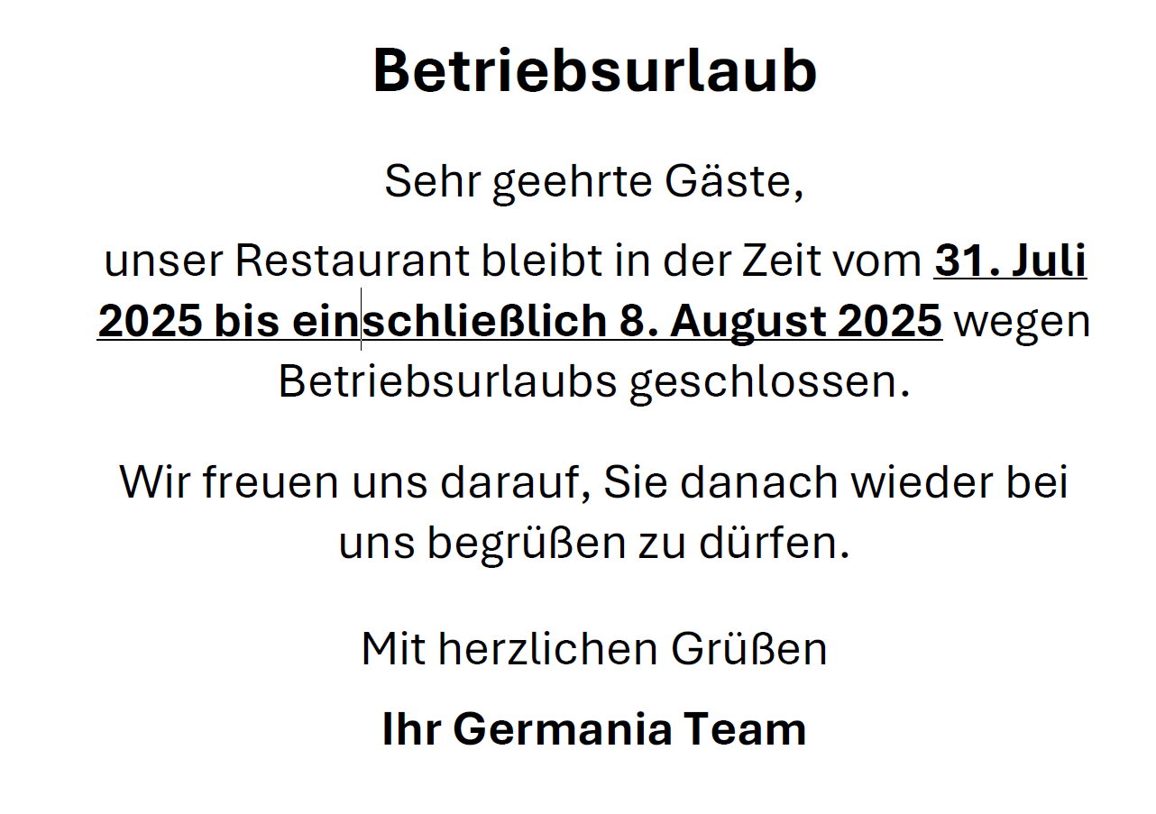 Germania Terrasse